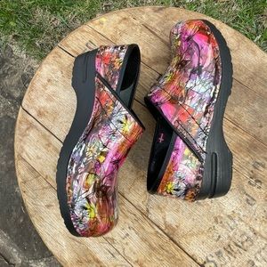 Sanita Clogs Slip On Multi Color EUR 39 PreOwned